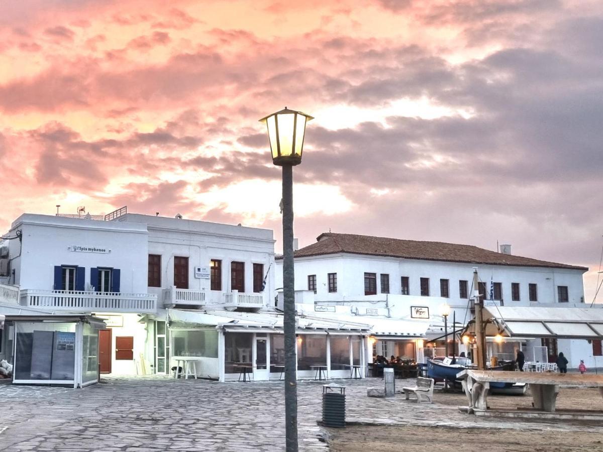 Elpis Mykonos Apartments - Mykonos Town Delos Port Bagian luar foto