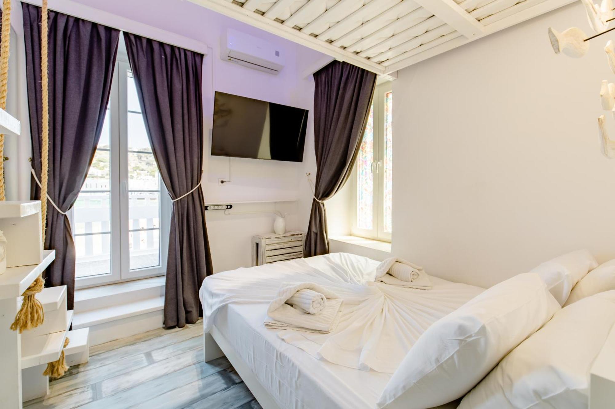 Elpis Mykonos Apartments - Mykonos Town Delos Port Bagian luar foto