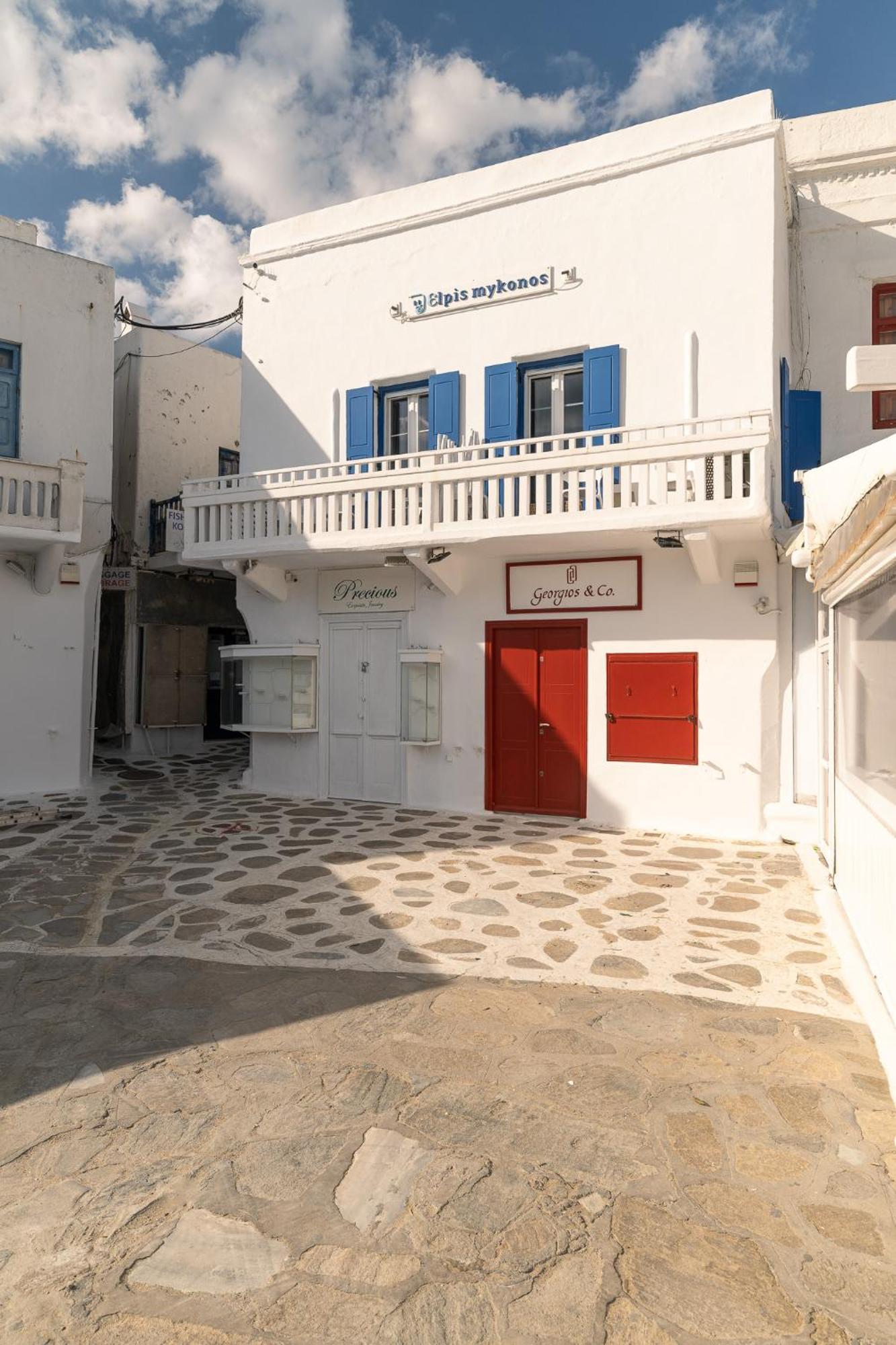 Elpis Mykonos Apartments - Mykonos Town Delos Port Bagian luar foto