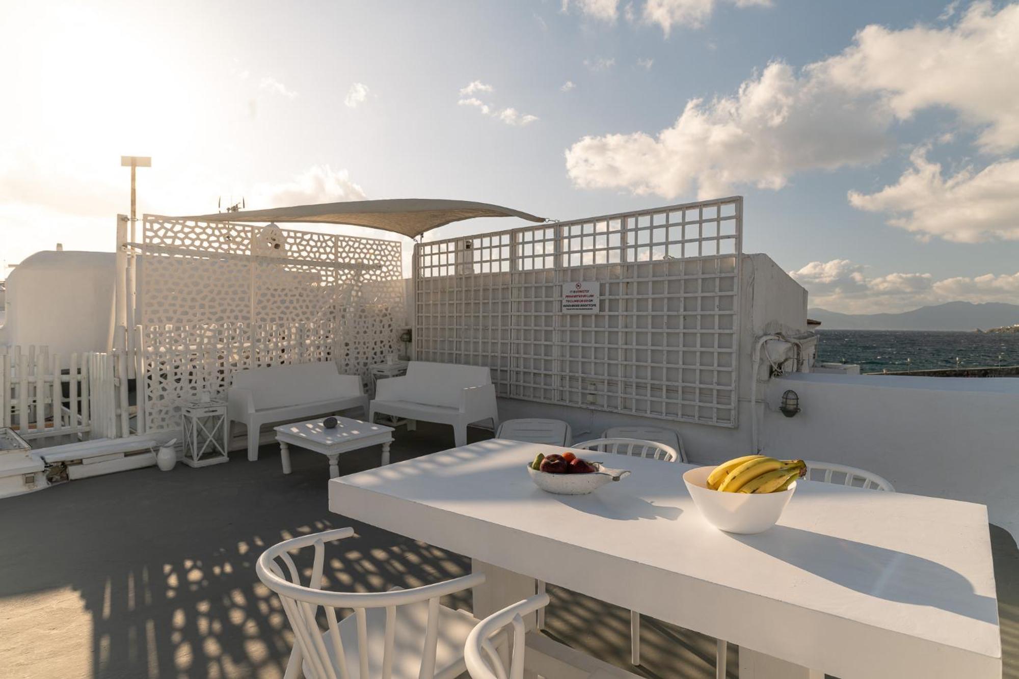 Elpis Mykonos Apartments - Mykonos Town Delos Port Bagian luar foto
