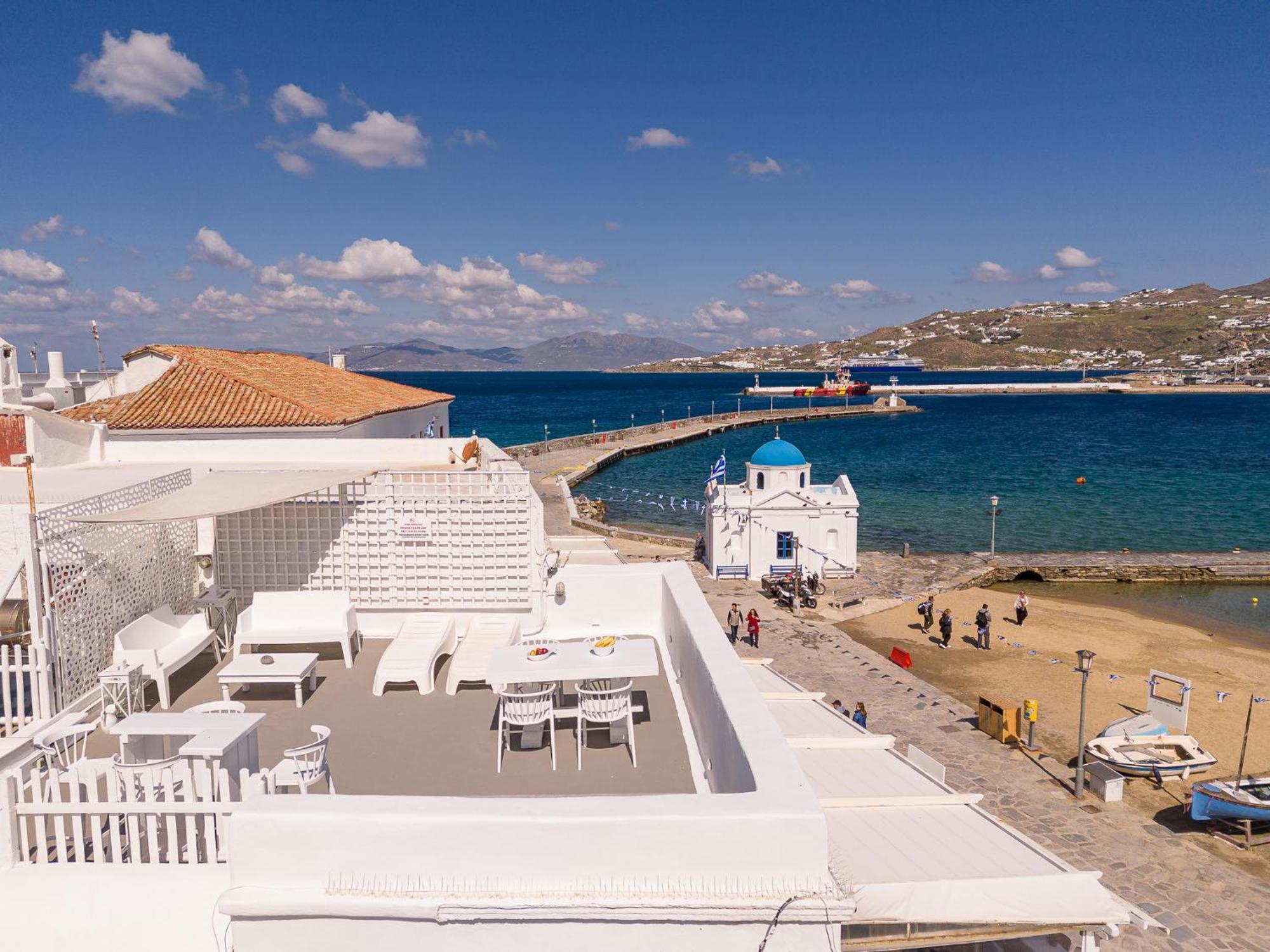 Elpis Mykonos Apartments - Mykonos Town Delos Port Bagian luar foto