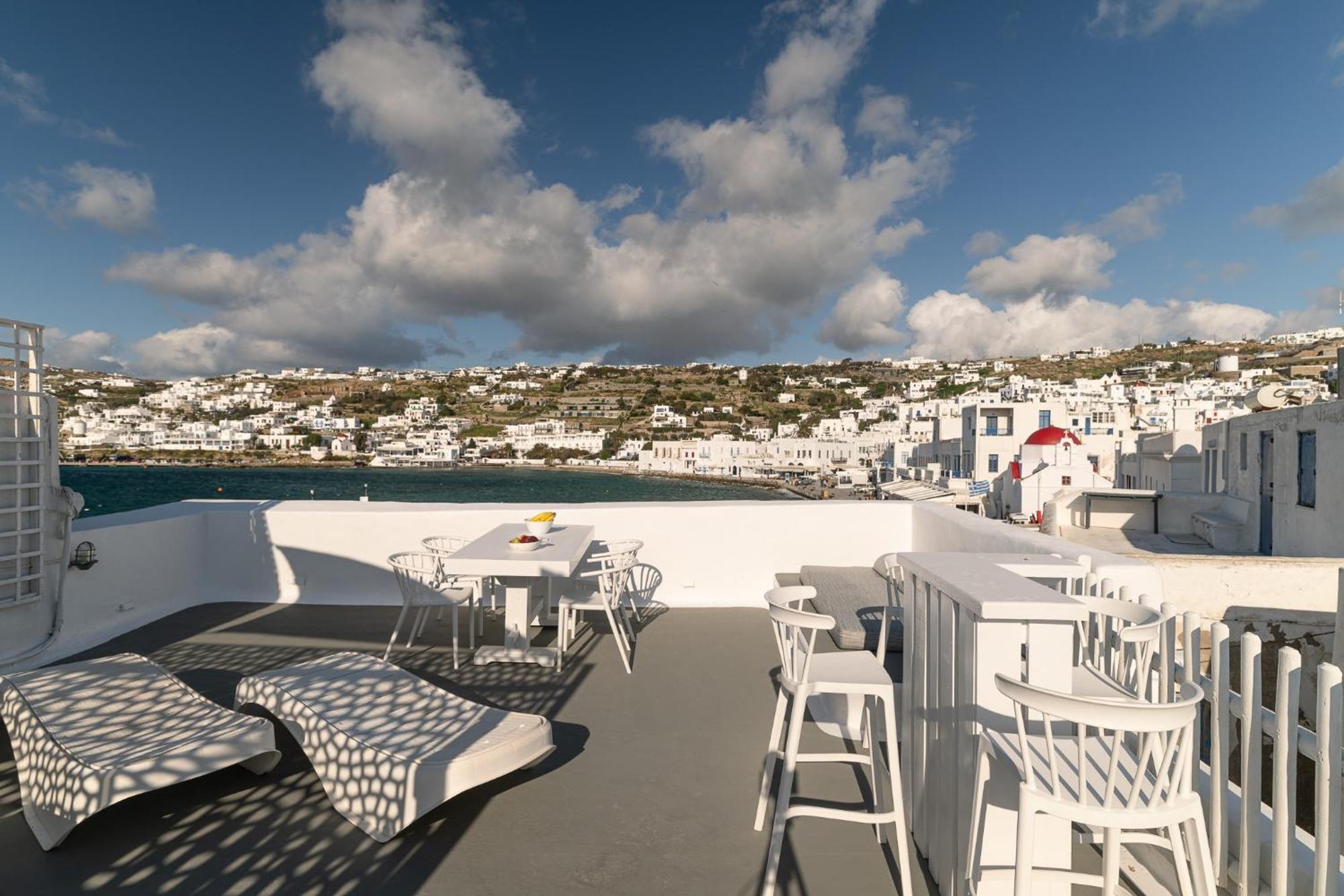 Elpis Mykonos Apartments - Mykonos Town Delos Port Bagian luar foto