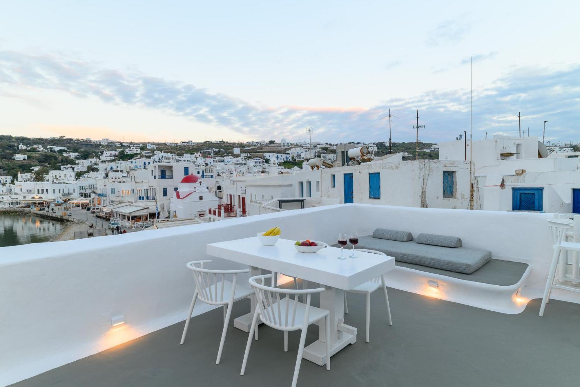 Elpis Mykonos Apartments - Mykonos Town Delos Port Bagian luar foto