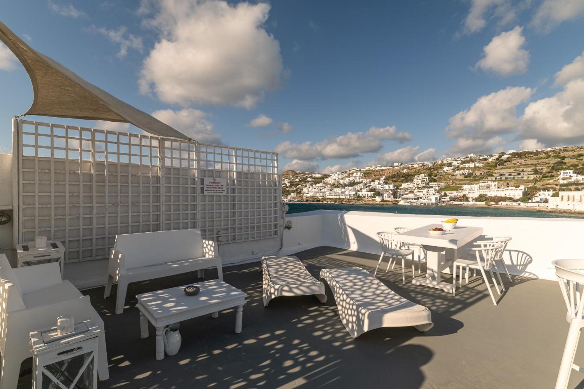 Elpis Mykonos Apartments - Mykonos Town Delos Port Bagian luar foto