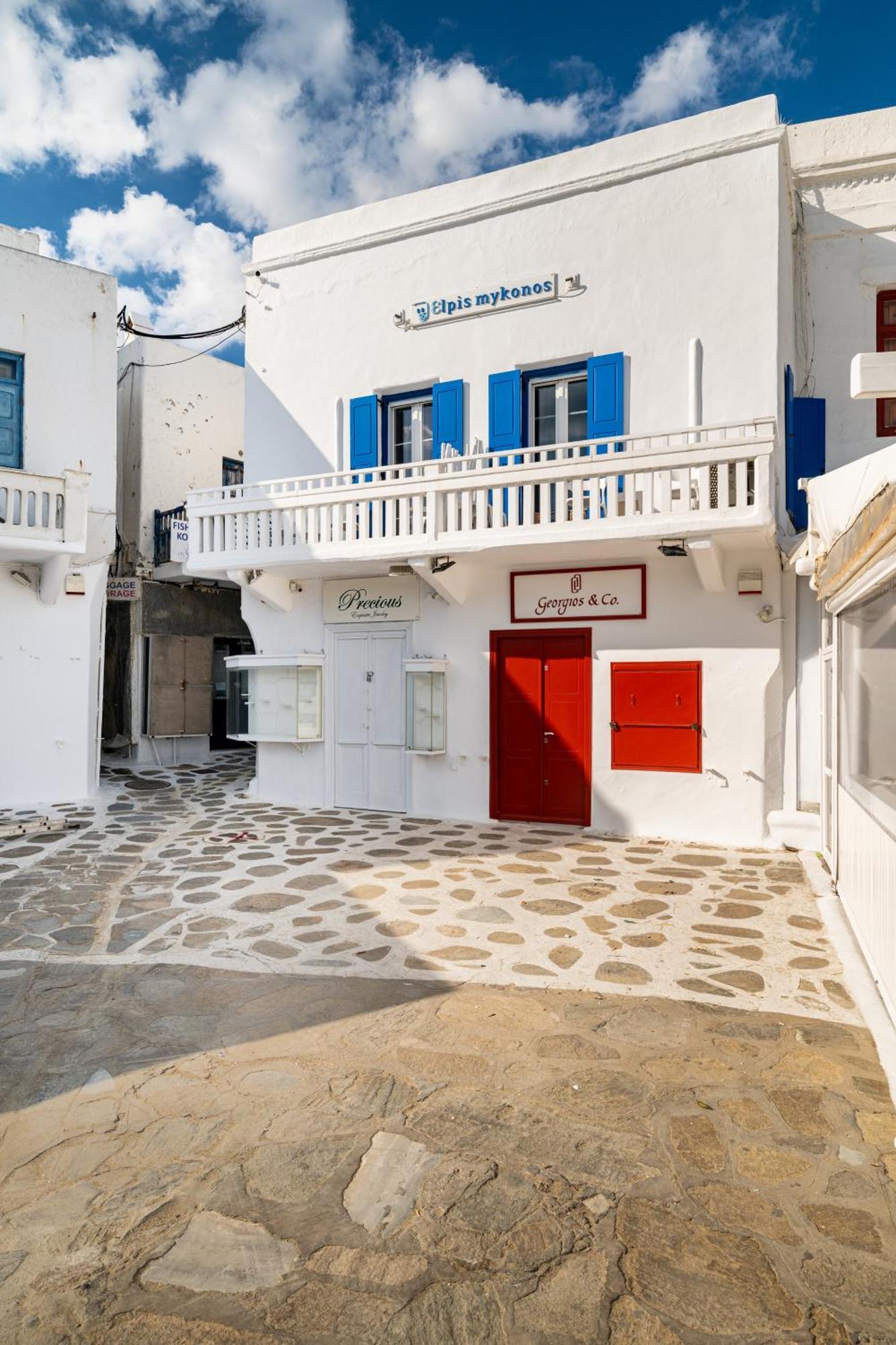 Elpis Mykonos Apartments - Mykonos Town Delos Port Bagian luar foto